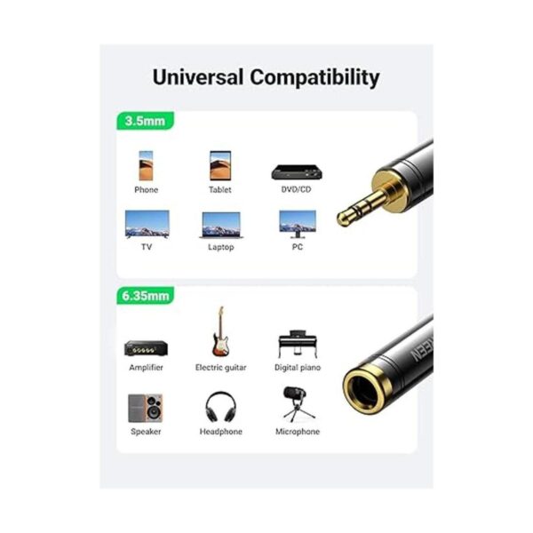 UGREEN Adaptador de 0.138 in a 14 paquete de 2_4