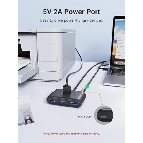 UGREEN Hub USB 3.0 concentrador USB de 4 puertos con_4
