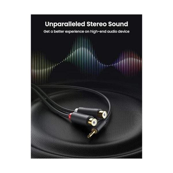 UGREEN Cable de audio estéreo chapado en oro en Y de 0.138_3