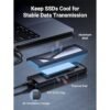 UGREEN Carcasa SSD M.2 NVMe sin herramientas carcasa SSD_5