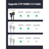 UGREEN Cable HDMI de ángulo recto de 270 grados cable_4