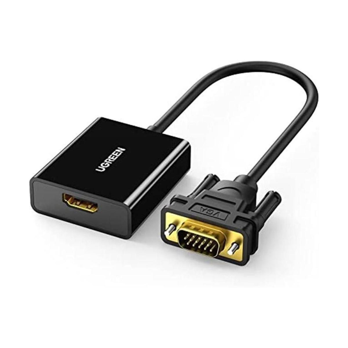 UGREEN adaptador activo de HDMI a VGA con conector de