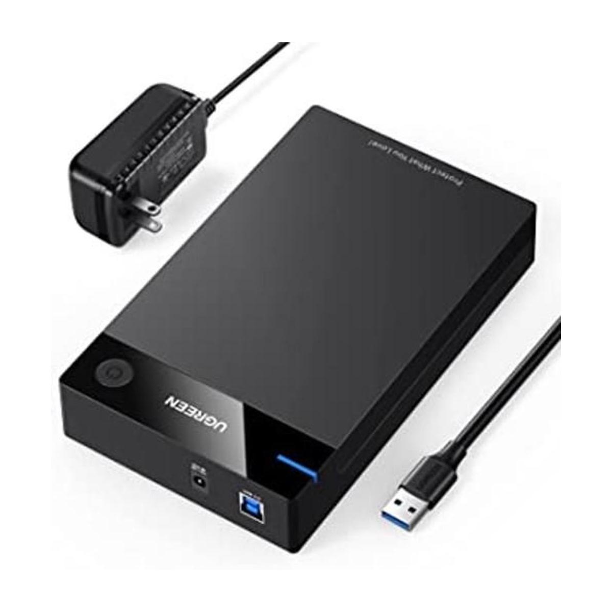 UGREEN Carcasa de disco duro externo para disco duro SATA