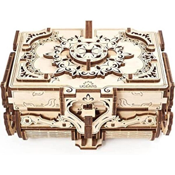 UGEARS Caja de rompecabezas de madera 3D rompecabezas 3D_1