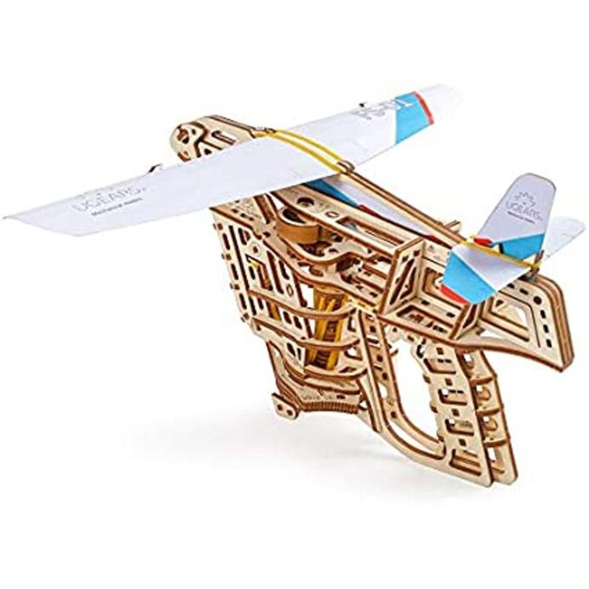 UGEARS Papel de arranque de avión portátil catapulta