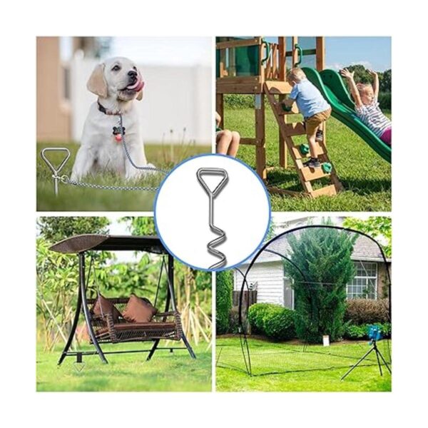 Uekars Estacas para trampolín kit de anclaje para