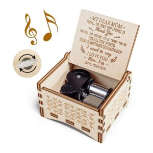 Caja de música con melodía You are My Sunshine para mamá_1