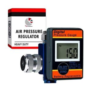LE LEMATEC Regulador de presión de aire digital y medidor_1