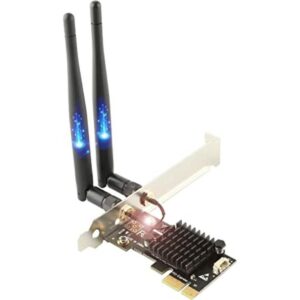 Ubit AC1200 PCIe Tarjeta WiFi para PC con BT 4.2_1