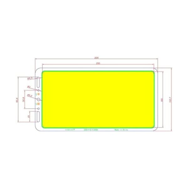 Ubrand Panel de luz LED COB de 12 V CC ultrabrillante con_2