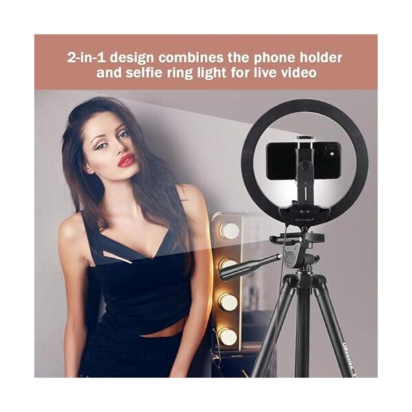 UBeesize Luz en forma de anillo para selfies de 10 de_5