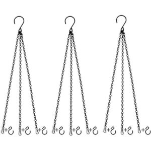 Uarepretty 3 juegos de cadenas colgantes de 24 pulgadas