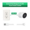 UYODM Cable de alimentación compatible con Nest Cam_3