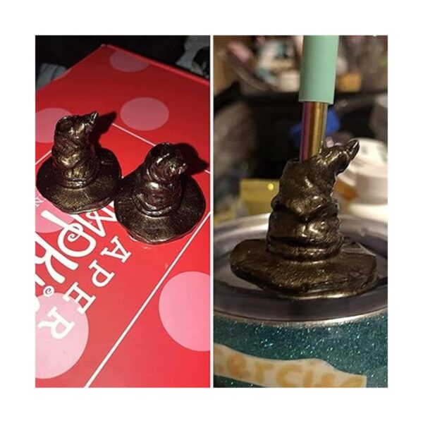 Lindo molde de silicona con forma de sombrero de mago para_4