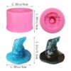 Lindo molde de silicona con forma de sombrero de mago para_2