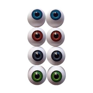 DoubleWood Ojos de Halloween 4 pares de 4 colores 1.024 in
