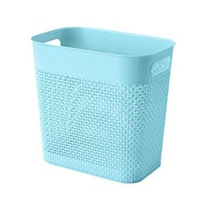 Basurero pequeño de plástico cesta de basura para baños_1