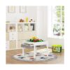 UTEX Mesa de juegos 2 en 1 para niños con cajones de_2