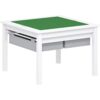 UTEX Mesa de juegos 2 en 1 para niños con cajones de_1