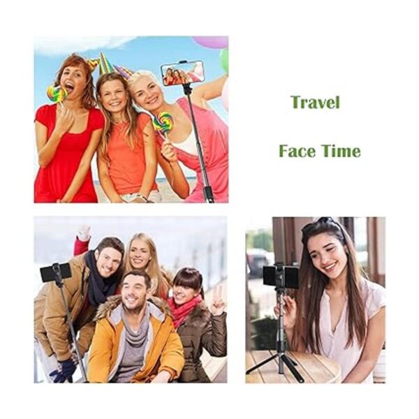USTINE Portable Selfie Stick Tripod with Wireless Remote_3
