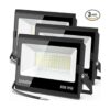 Ustellar Paquete de 3 luces LED de inundación de 80 W para_1
