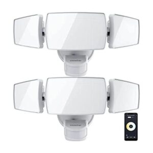 Ustellar Paquete de 2 luces de seguridad LED inteligentes_1