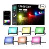 Ustellar Luz de inundación RGB para exteriores WiFi_1