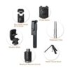 USTINE Portable Selfie Stick Tripod with Wireless Remote_4