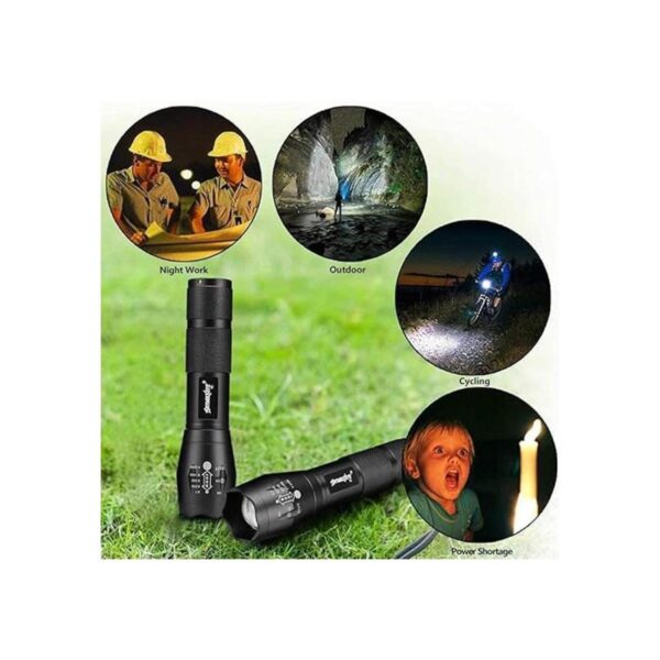Tokeyla Linternas LED de 4 Pcs recargables Battery y_2