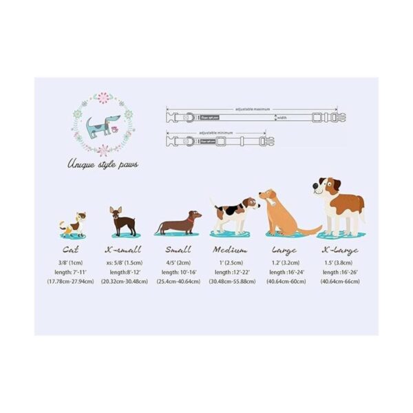 Collar para perro y gato USP para mascotas suave y cómodo