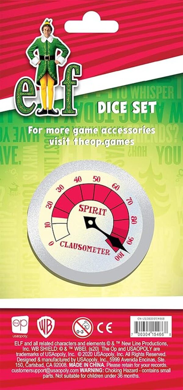 USAOPOLY Juego de dados de elfo Dados coleccionables con_4