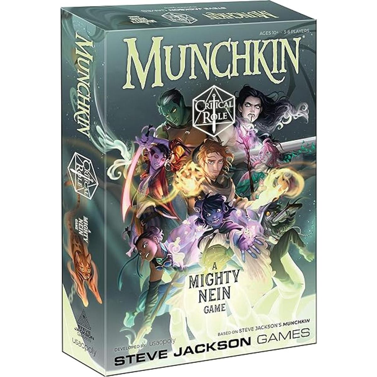 USAOPOLY Munchkin Juego de cartas de rol crítico Juego
