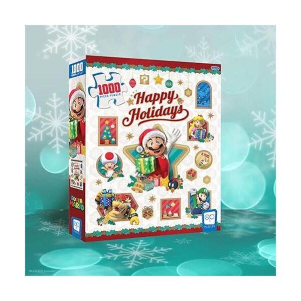 Rompecabezas de 1000 piezas de Super Mario Happy_2
