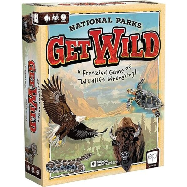 Parques Nacionales USAOPOLY Get Wild Juego de dados de_1