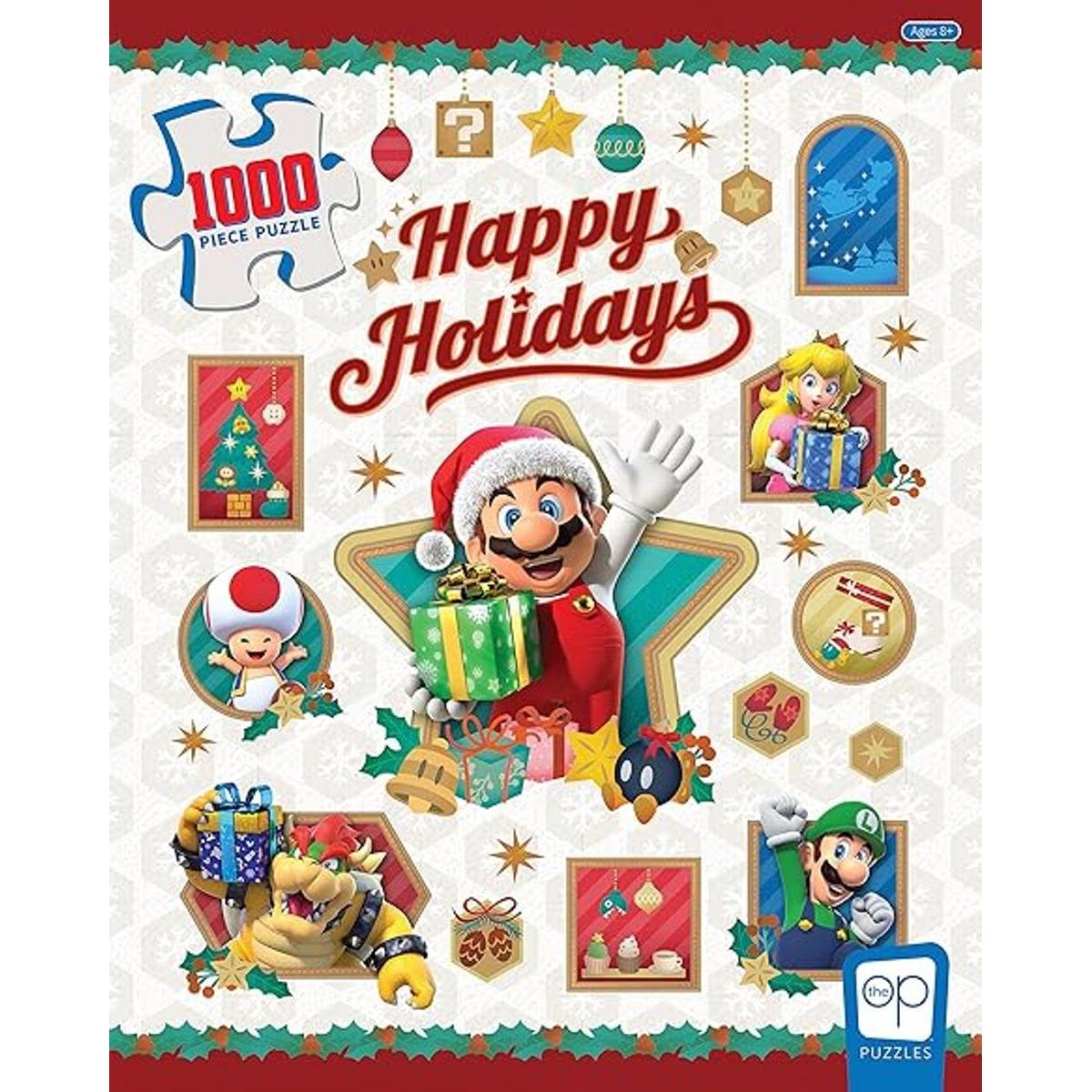 Rompecabezas de 1000 piezas de Super Mario Happy
