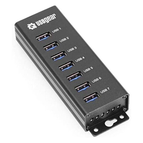 USB Gear 7 puertos USB 3.0 carga y concentrador de datos_1