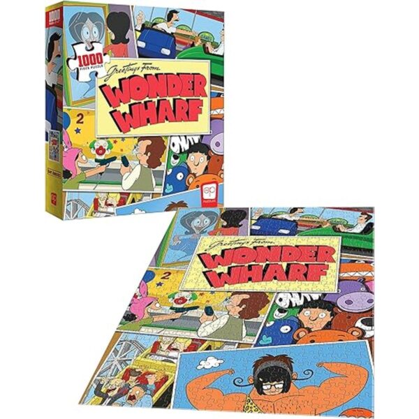 Bobs Burgers Saludos de Wonder Wharf Rompecabezas de 1000_2