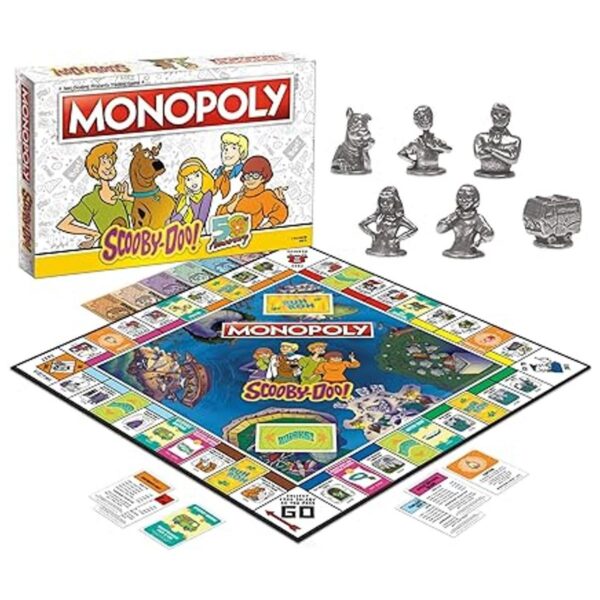 Monopoly ScoobyDoo Juego de mesa Juego de monopolio_2