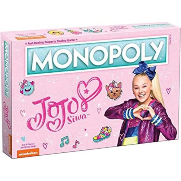 Monopoly JoJo Siwa Edition Con lazos exclusivos de JoJo_1