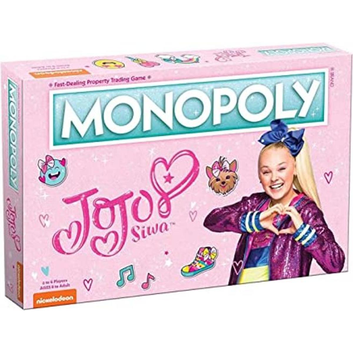 Monopoly JoJo Siwa Edition Con lazos exclusivos de JoJo