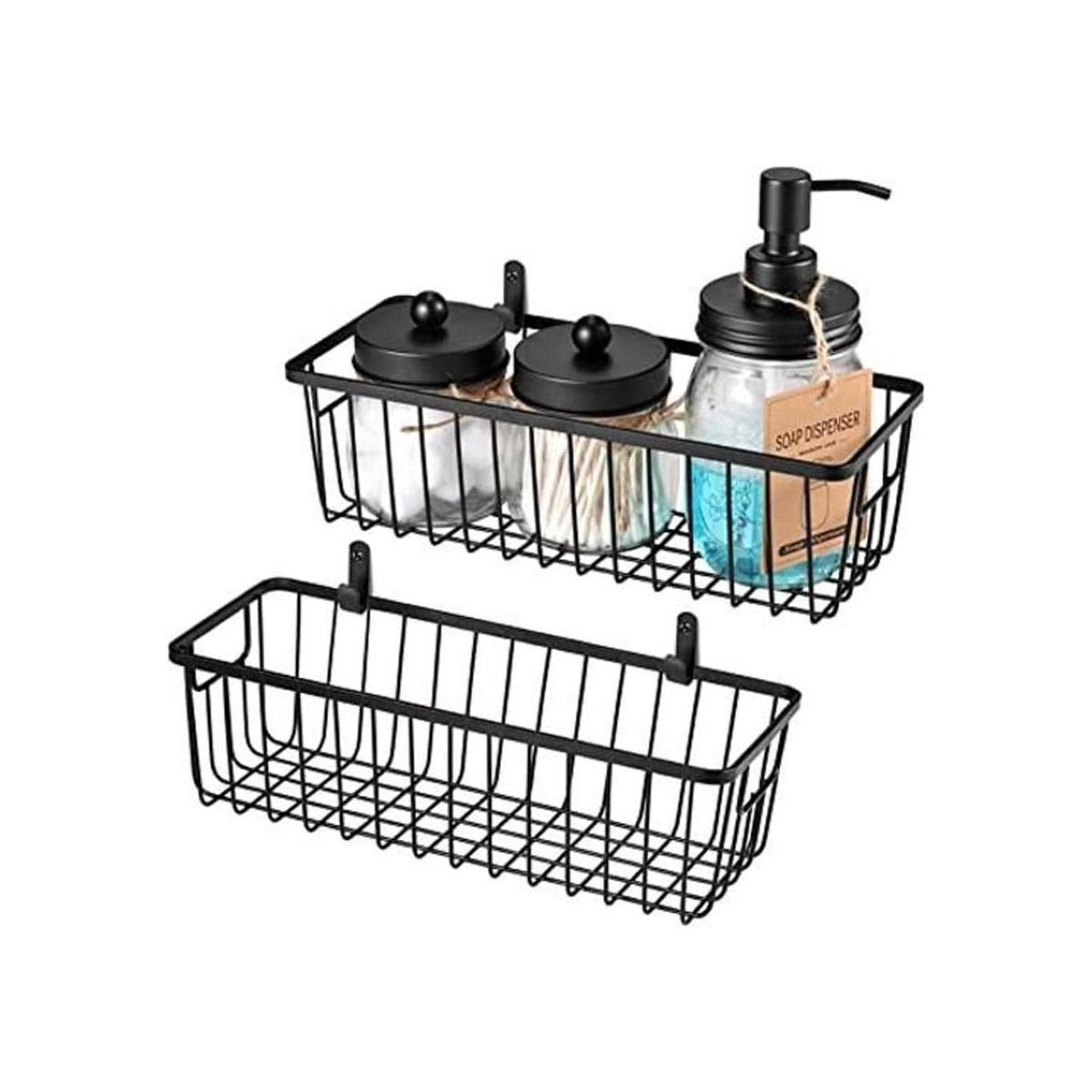 SheeChung Cesta organizadora de almacenamiento de baño de