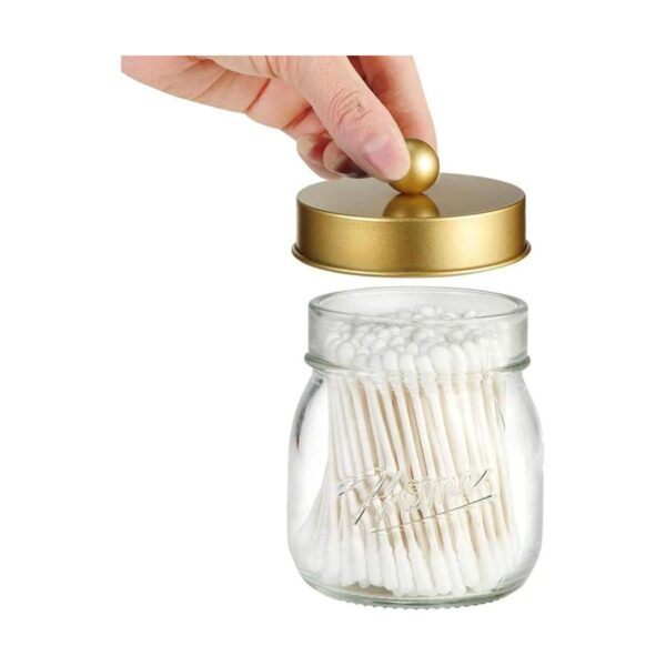 SheeChung Mason Jar Tarros de boticario de baño soporte