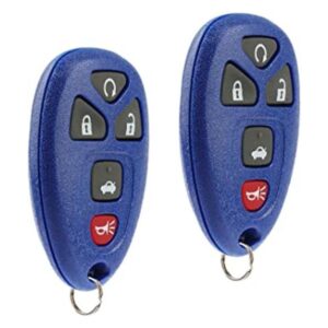 Juego de 2 mandos a distancia sin llave para Chevy Impala_1