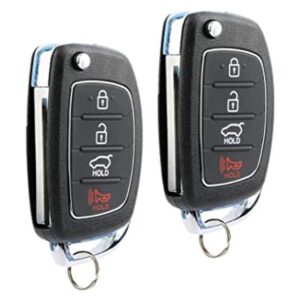 Llave abatible compatible con Hyundai Santa Fe 20132015_1