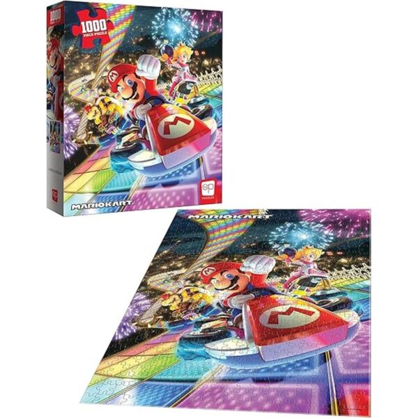Mario Kart Rainbow Road Rompecabezas de 1000 piezas_2