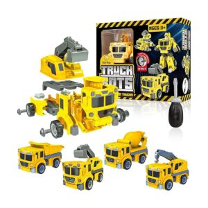 USA Toyz Robot de construcción de camiones de robots para_1