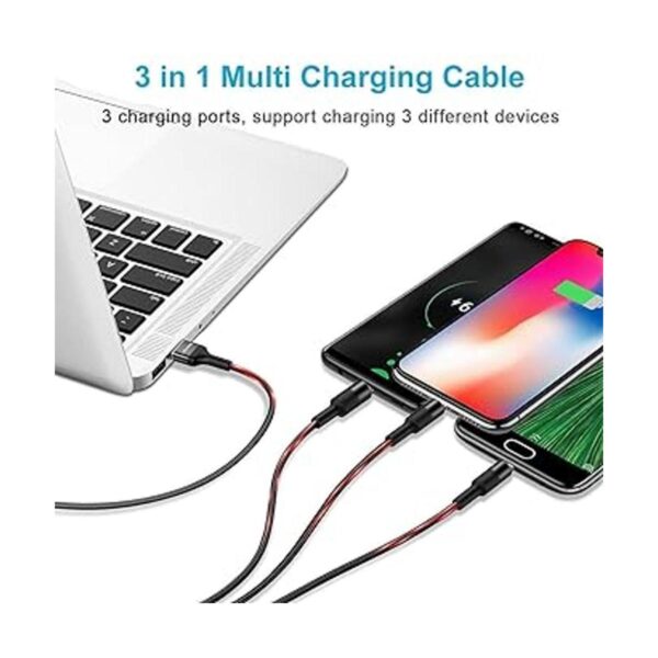 Paquete de 2 cables de carga múltiple YOUSAMS 3 en 1_3