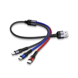 USAMS Cable de carga múltiple de 1 pie cable de carga_1