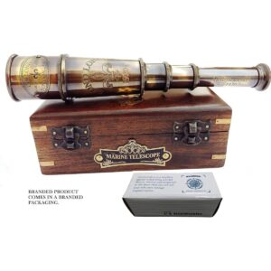 Telescopio marino coleccionable de 1920 Telescopio pirata_1
