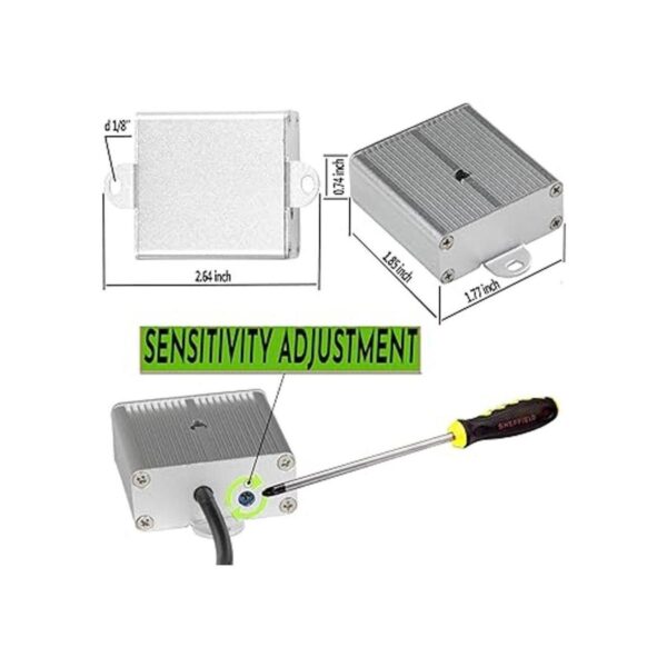 Micrófono de seguridad CCTV Audio al aire libre CCTV_6